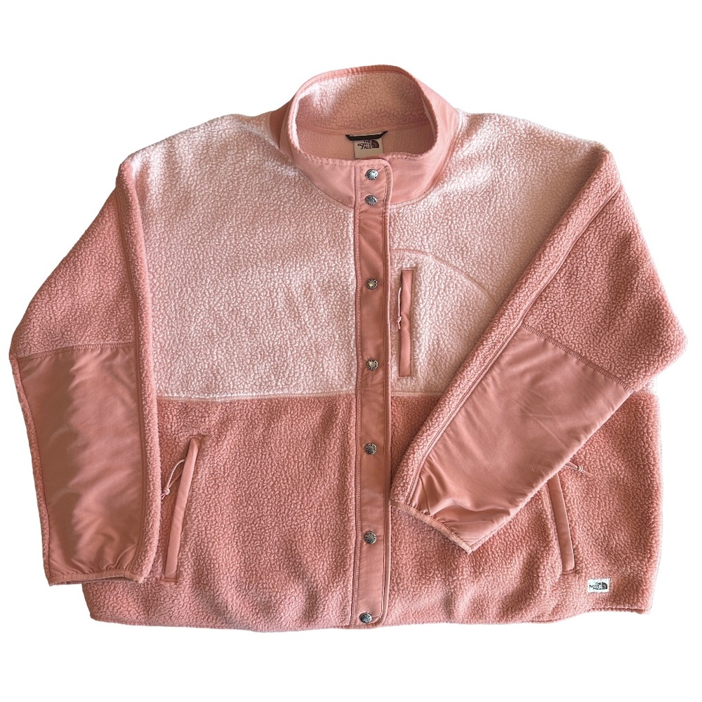 The North Face Women’s Plus Cragmont Fleece Jacket 3X Pink